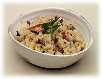 調理例 : 炊き込みご飯